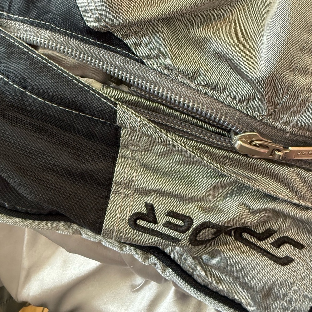 Spyder Women's Silver and Black Ski Jacket - Picture 3 of 11